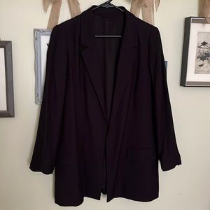 Allsaints Black Aleida Suit (blazer and pants), size 6